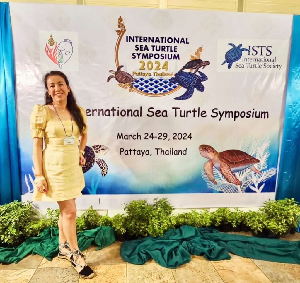 Investigadora de la UAT presenta en Tailandia estudio genético de las tortugas carey