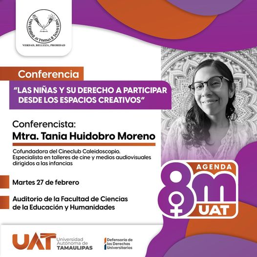 CONFERENCIA: para descubrir cómo las niñas están transformando nuestro espacio.