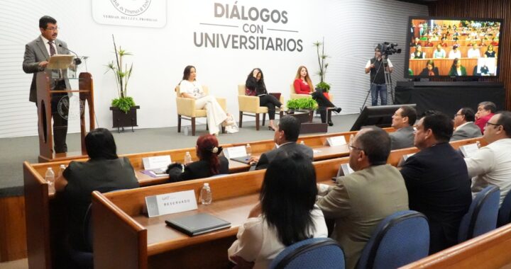 Inaugura rector de la UAT diálogos de universitarios con candidatas al Senado de la República
