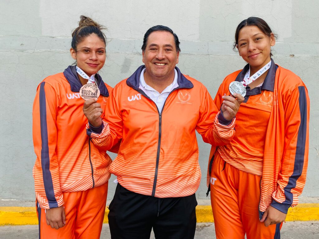 Con plata y bronce cierra Taekwondo de la UAT en Universiada Nacional