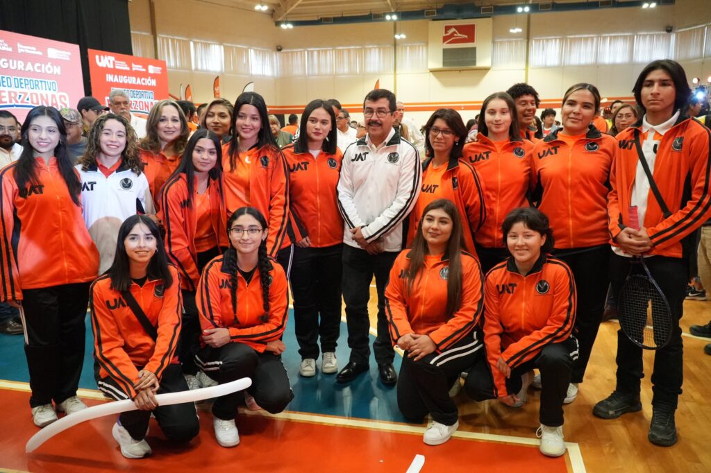 Inaugura Dámaso Anaya los Juegos Interzonas UAT 2025