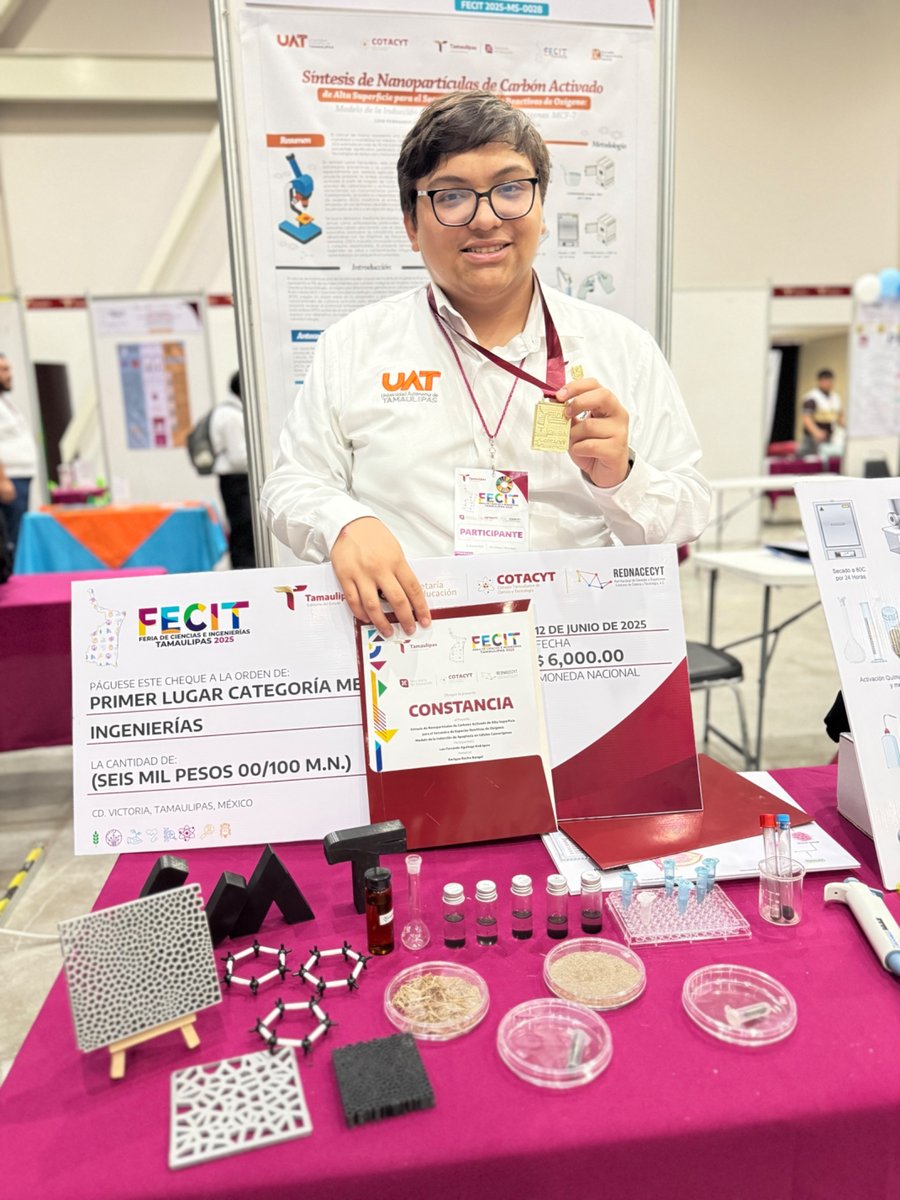 Estudiante de la UAT investiga cura contra el cáncer
