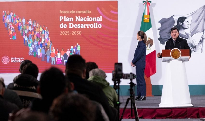 Será Tamaulipas, sede de dos foros para la elaboración del Plan Nacional de Desarrollo 2025-2030