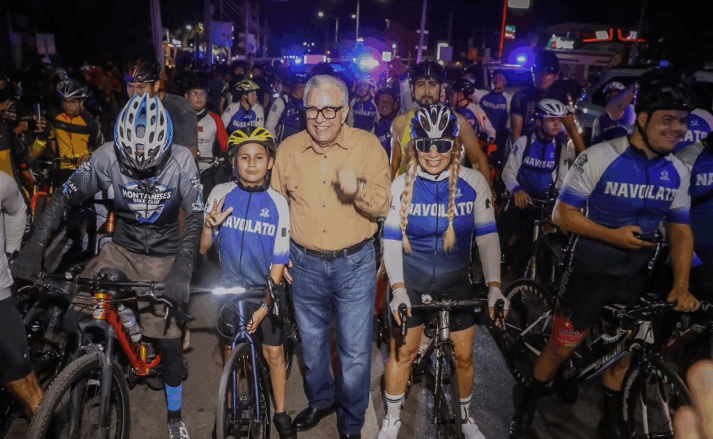 Rubén Rocha encabeza rodada y carrera por la paz y contra las adicciones