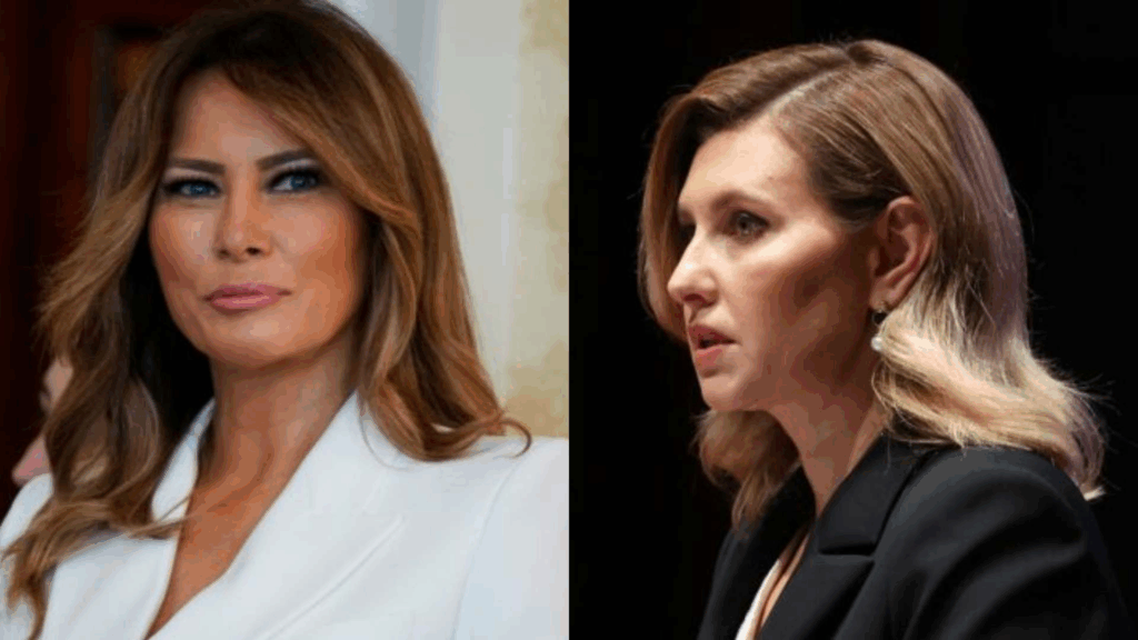 Zelenski anuncia una reunión en la ONU entre su esposa y Melania Trump
