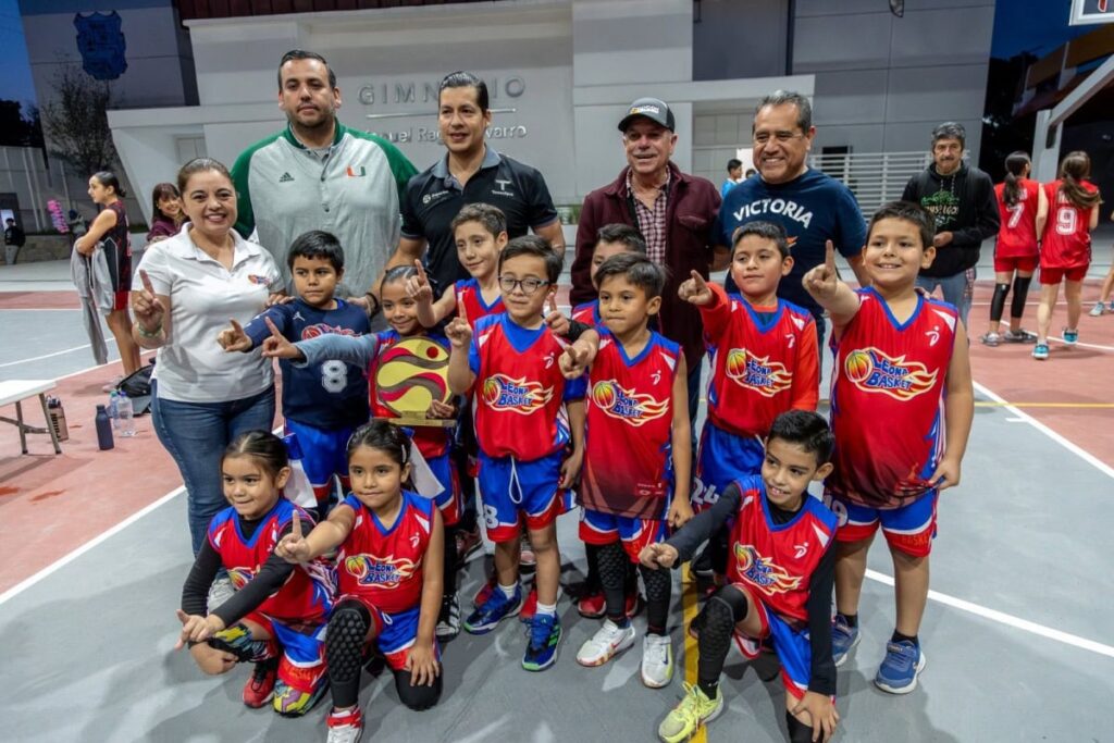 Surgen primeros campeones del Torneo de Básquetbol del INDE “Doctor Américo Villarreal Anaya”